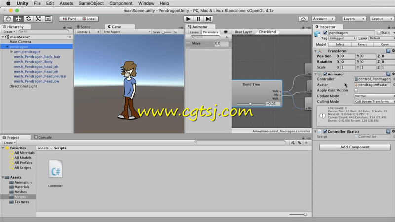 Blender二维角色动画制作视频教程第五季的图片2