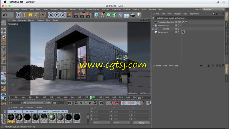 C4D R18中VFX视觉特效技术视频教程的图片1
