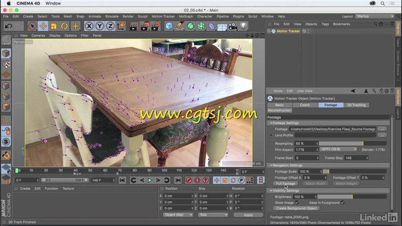 C4D R18中VFX视觉特效技术视频教程的图片3