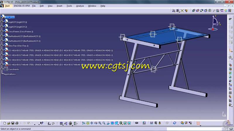 CATIA V5装配设计基础训练视频教程的图片4