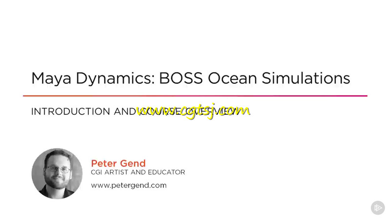 Maya海洋动态模拟技术训练视频教程的图片3