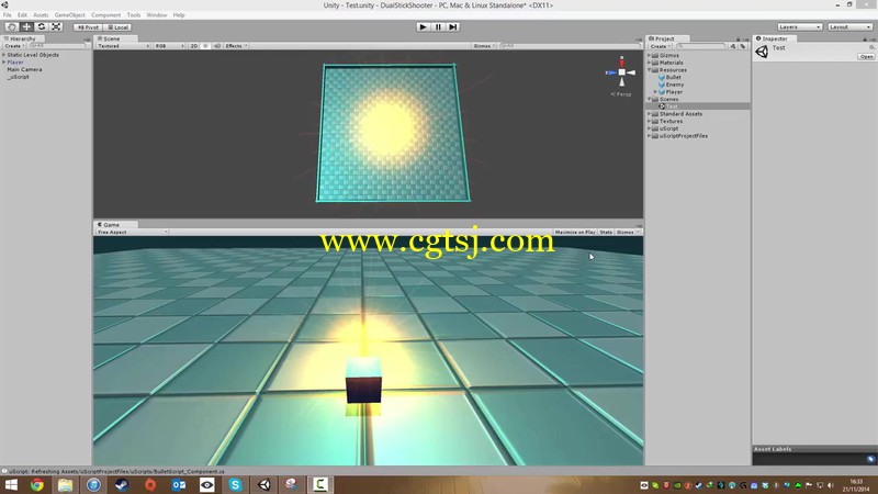 Unity中uScript插件游戏开发技术视频教程的图片2