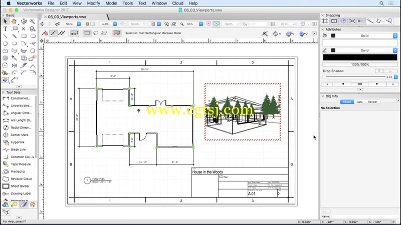 Vectorworks全面核心技术训练视频教程的图片1