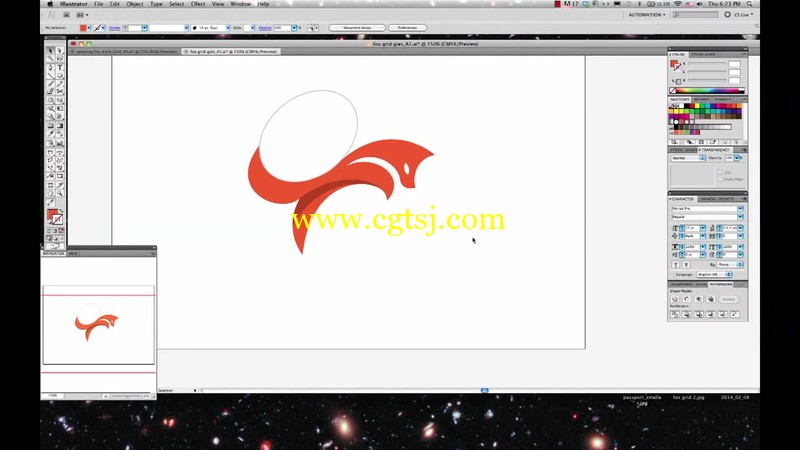 现代风格Logo标志设计实例训练视频教程的图片2