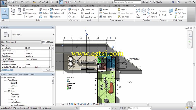 Revit中导入CAD文件使用技巧视频教程的图片3