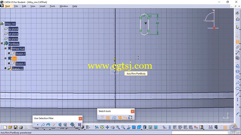 CATIA V5基础建模技术训练视频教程的图片5