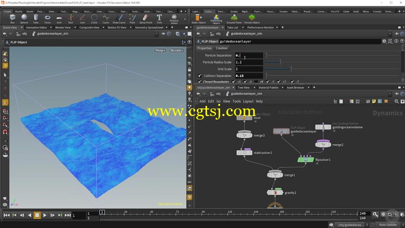 Houdini海洋模拟高级技术训练视频教程的图片3