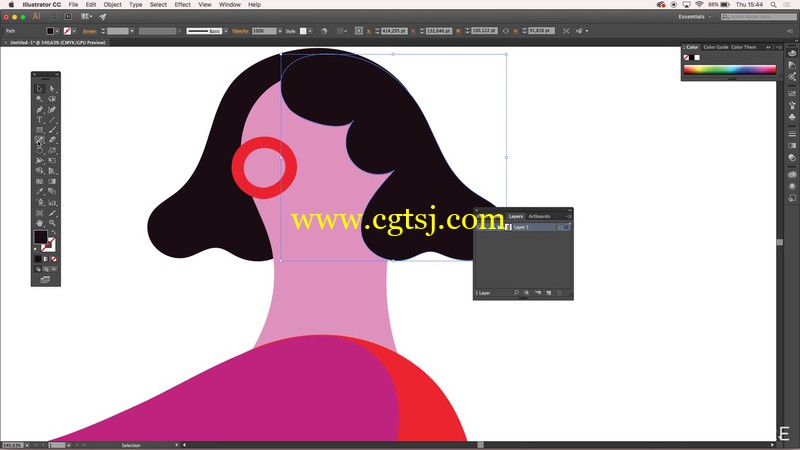 Illustrator图形图案形状与颜色设计训练视频教程的图片6