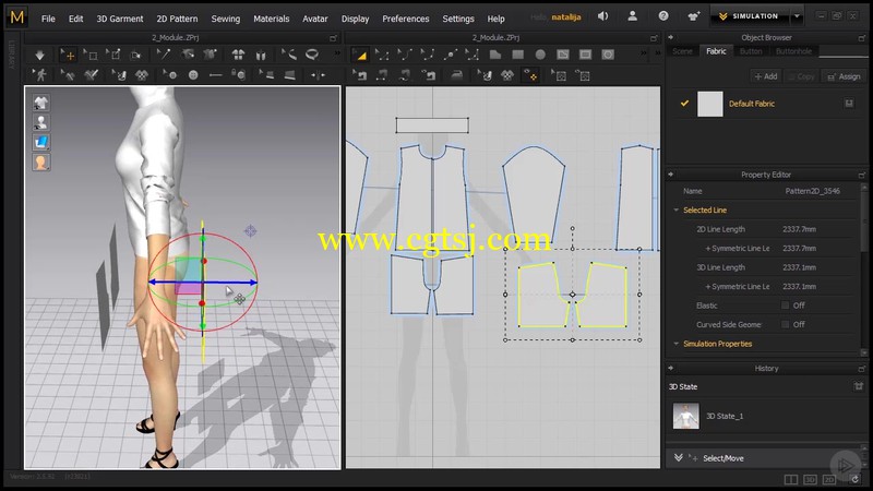 Marvelous Designer服装设计基础入门训练视频教程的图片1