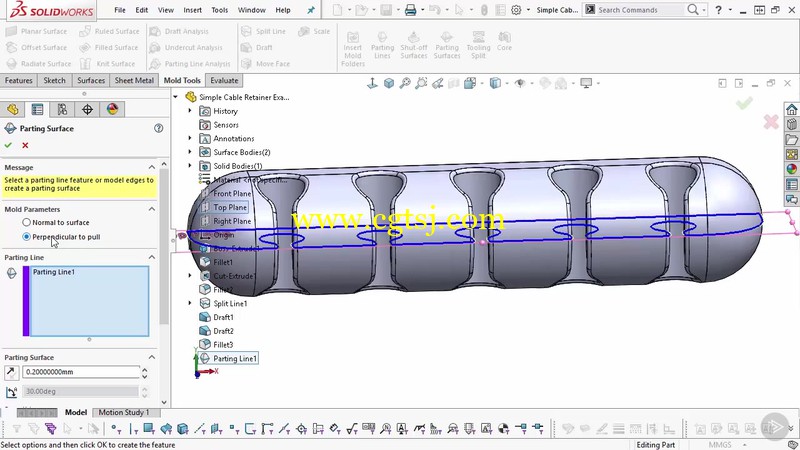 Solidworks中3D打印模型技术视频教程的图片2