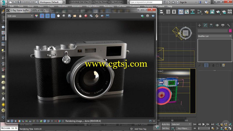 Vray与3dsmax产品渲染可视化技术视频教程的图片1