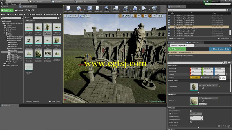 UE4虚幻引擎初学者全面核心训练视频教程的图片3
