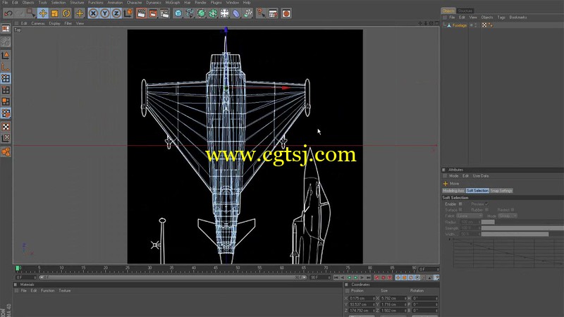 C4D高科技城市建筑全息投影高级视频教程的图片2