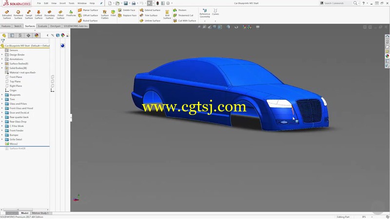 Solidworks汽车产品设计实例制作视频教程的图片3