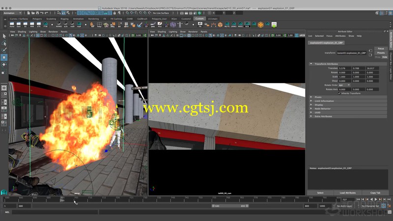 影视3D预演技术工作流程视频教程的图片3