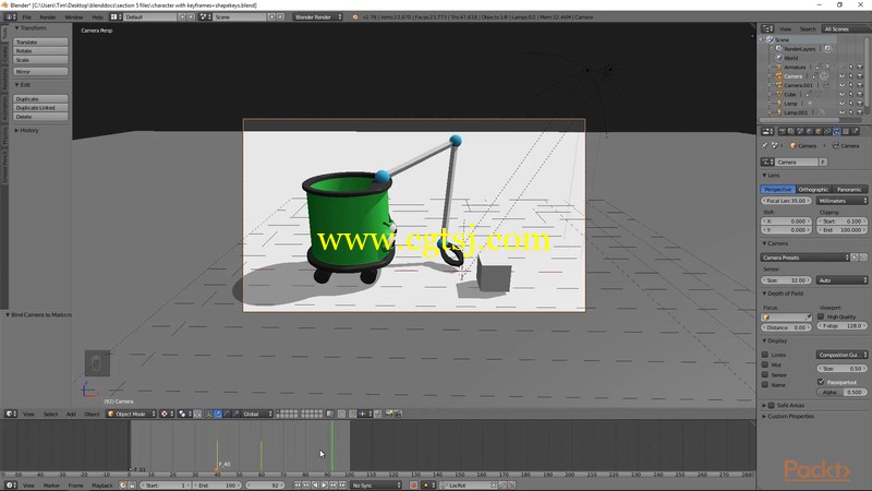 Blender三维角色建模工作流程视频教程的图片3