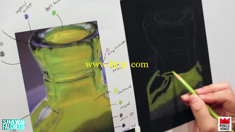 玻璃瓶绘画剖析实例训练视频教程的图片1