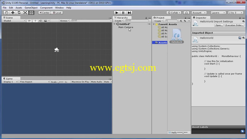 Unity游戏C#脚本技术指南视频教程的图片2