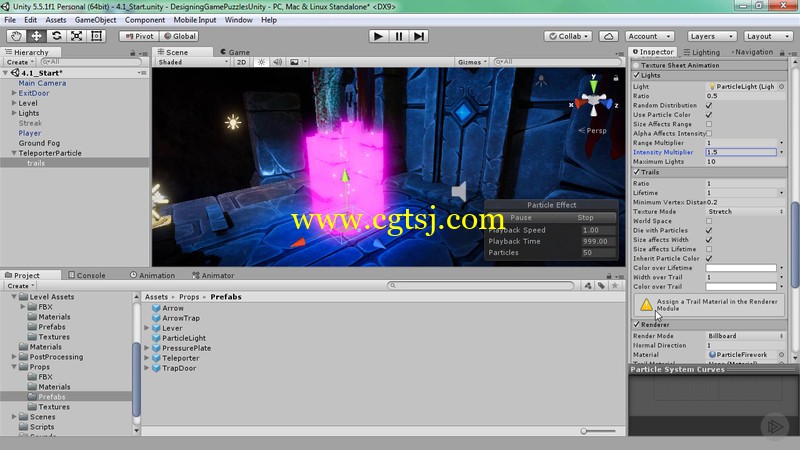 Unity游戏迷宫设计实例训练视频教程的图片2