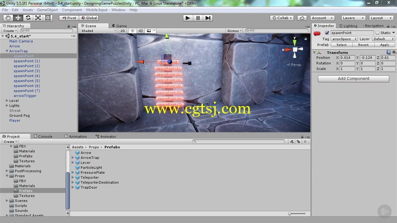Unity游戏迷宫设计实例训练视频教程的图片3