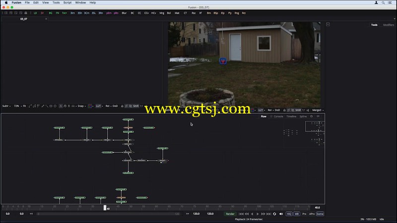 Fusion中3D跟踪与合成技术视频教程的图片2