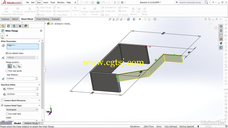 Solidworks认证级钣金设计训练视频教程的图片1