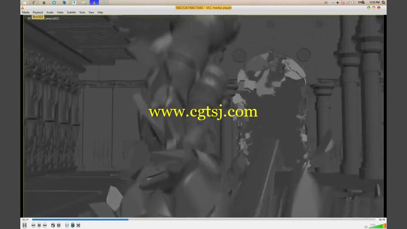 3dsmax太空舱寺庙磨碎模拟技术视频教程的图片1