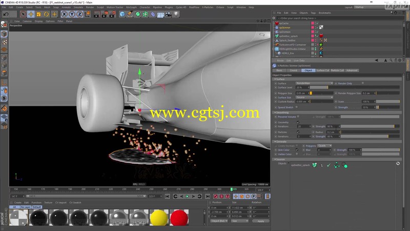 C4D粒子特效核心技术大师级训练视频教程的图片2