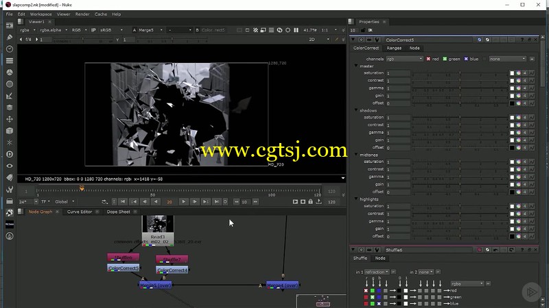 Maya粉碎聚合特效动画技术视频教程的图片4