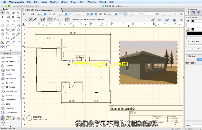 Vectorworks全面核心技术训练视频教程(中文字幕)的图片4