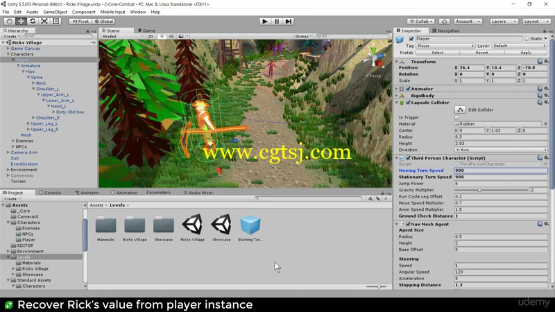 Unity中RPG角色扮演游戏制作核心技术视频教程第二季的图片3