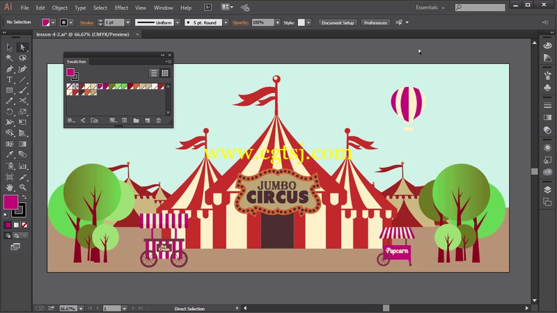 掌握插画颜色Illustrator视频教程的图片3