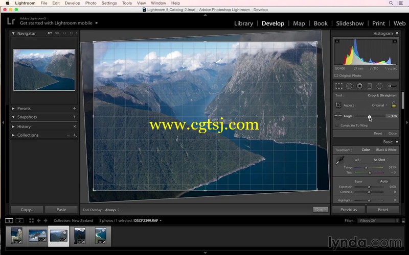 新西兰帅气空中摄影视频教程的图片2