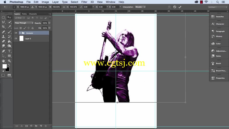在 Photoshop 中设计音乐会海报视频教程的图片3