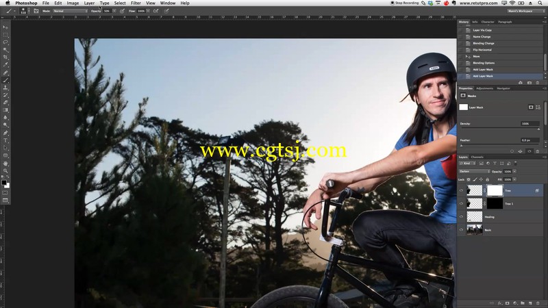 BMX人像修饰Photoshop视频教程的图片2