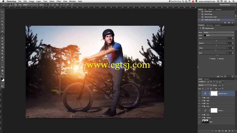 BMX人像修饰Photoshop视频教程的图片3