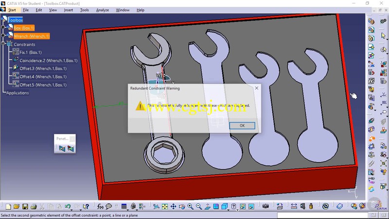 CATIA V5创建配置基础训练视频教程的图片1