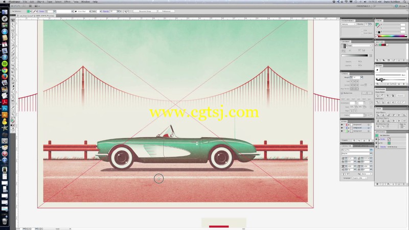Illustrator海报打印印刷技术视频教程的图片1