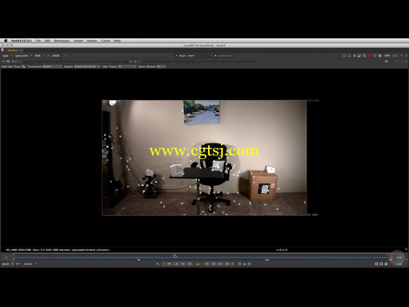 NukeX镜头匹配技术训练视频教程的图片1