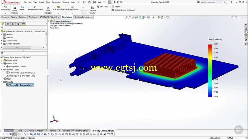 Solidworks固态热分析技术视频教程的图片1