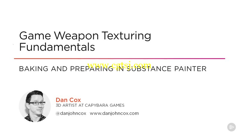 Substance Painter游戏武器纹理制作视频教程的图片3