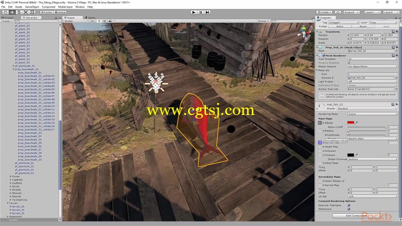 Unity 5中音频与视觉特效技术视频教程的图片1