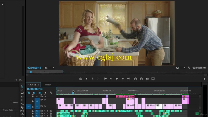 Premiere简单高效视频编辑实例训练视频教程的图片2