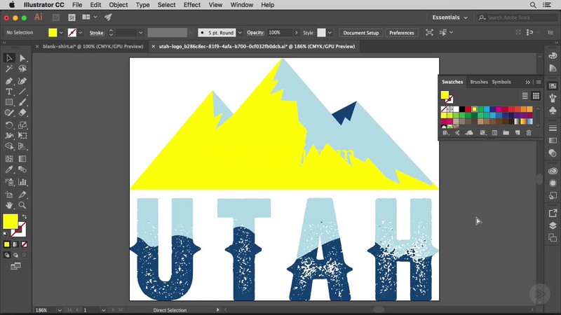 IllustratorT恤设计工作流程训练视频教程的图片2