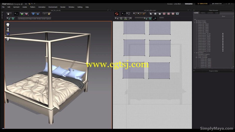 Maya简单的室内家具和内饰创建视频教程的图片4