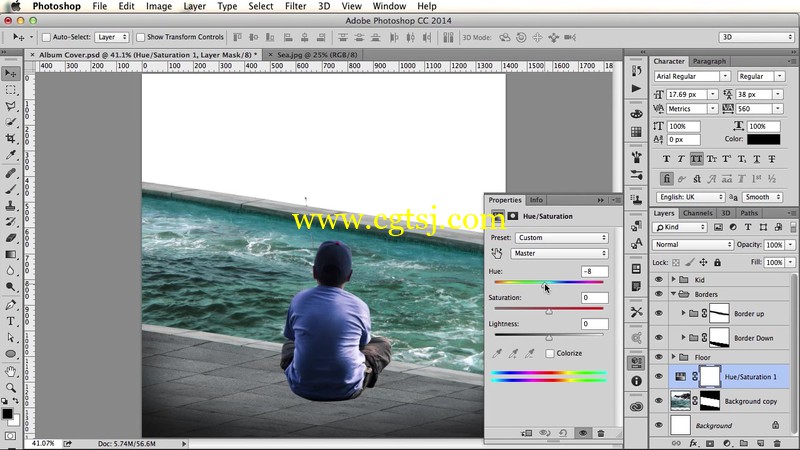 Photoshop专辑封面设计视频教程的图片4