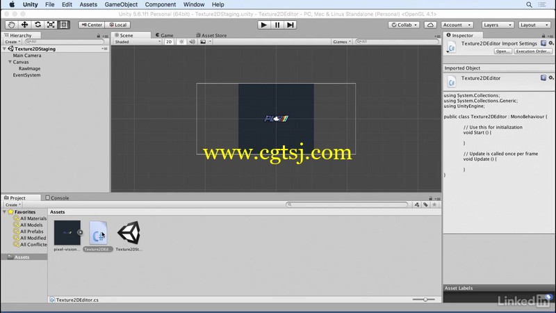 Unity中2D像素游戏纹理渲染技术视频教程的图片4