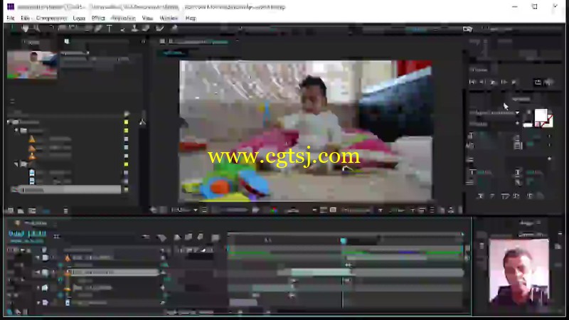 编辑一个家庭视频After Effects视频教程的图片1
