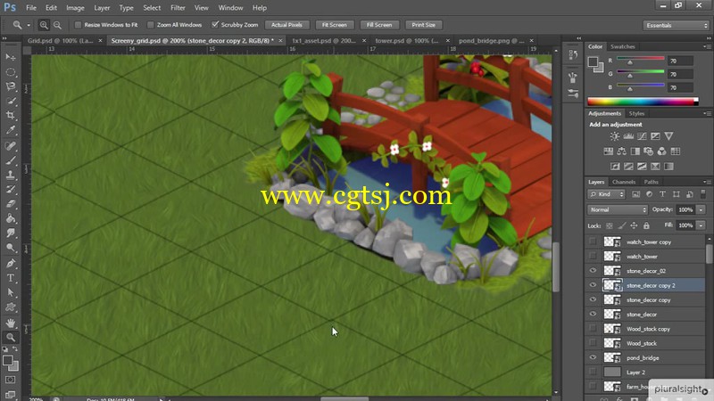 3ds Max创建游戏风格化艺术视频教程的图片3