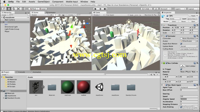 Unity游戏开发专业认证技术视频教程的图片2